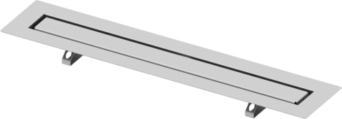 TECE TECEdrainline Duschrinne 650700 Edelstahl, 700 mm, gerade, für Naturstein