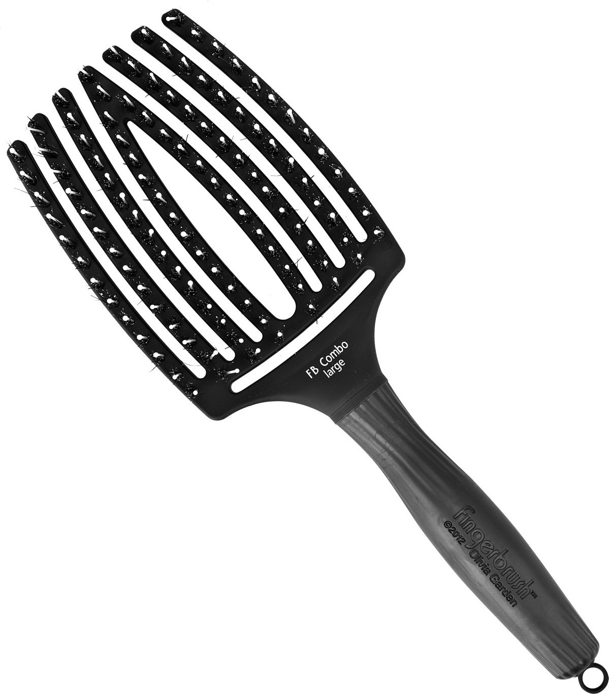 Olivia Garden Fingerbrush Combo Large Full Black ID1731