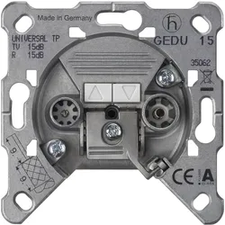 Siemens, Steckdose, Einsatz TV-, Radio-Steckdose Delta 5TG2484