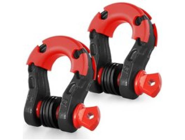 VEVOR 2er-Pack 3/4 Zoll D-Ring-Schäkel mit 7/8 Zoll Schraubstift Bruchfestigkeit 30000kg