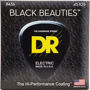 DR Strings Black Beauties BKB-45