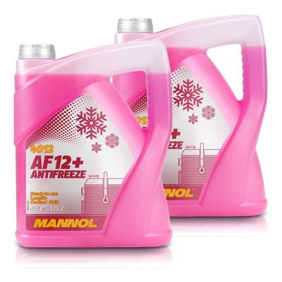 Mannol 2x 5 L Antifreeze AF12+ (-40) Longlife Kühlerfrostschutzmittel [Hersteller-Nr. MN4012-5]
