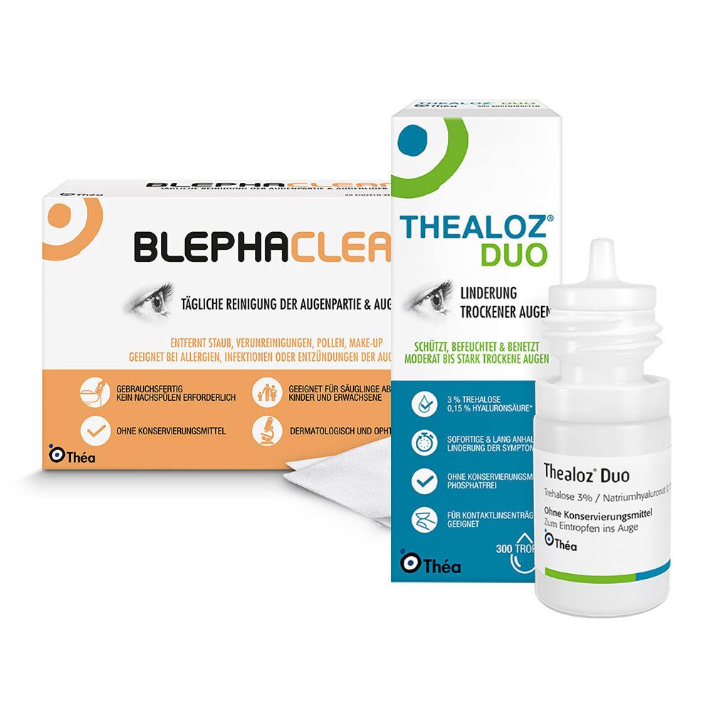 Thealoz Duo & Blephaclean Set 1 St