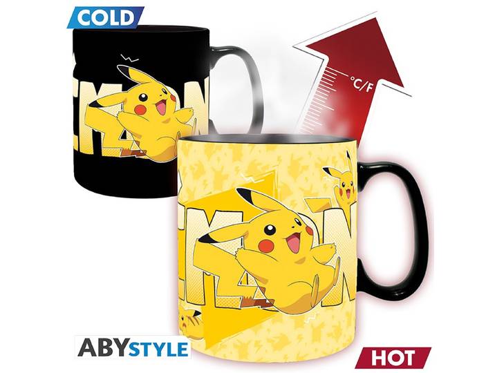 POKEMON - Mug Heat Change - 460 ml - Pikachu