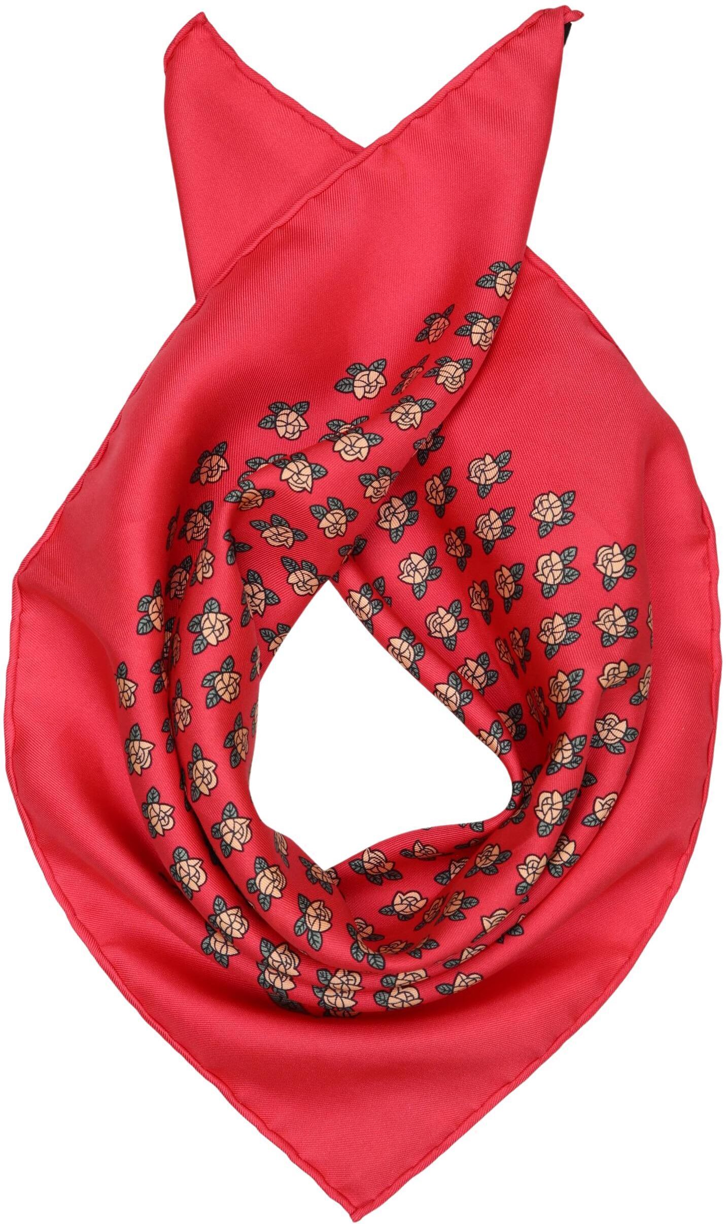 Hermès Damen Schal oder Tuch, Rot, Seide - Second Hand