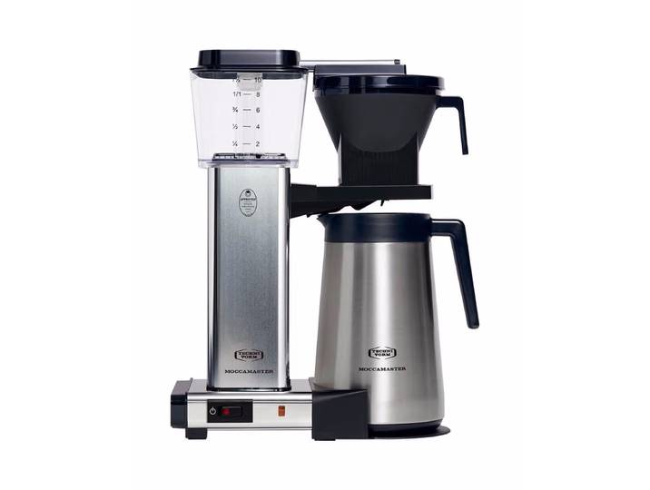 Moccamaster KBGT 741 - polished Filterkaffeemaschine – silber