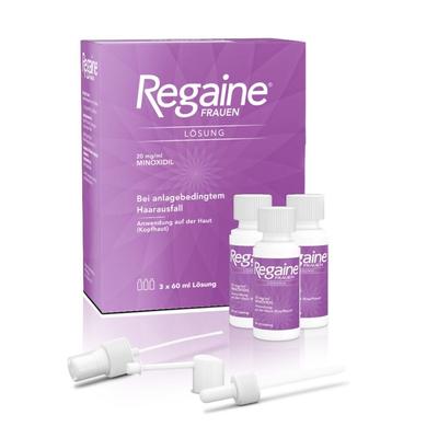Regaine Frauen 20 mg/ml Lsg.z.Anw.a.d.Kopfhaut 3x60 ml Lösung