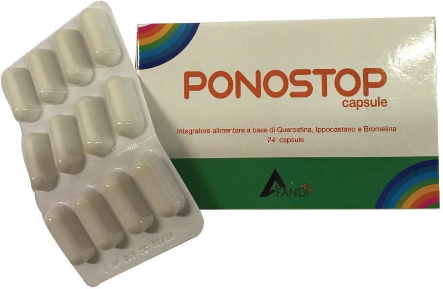 AFANDI SRL Ponostop, 24 Capsule