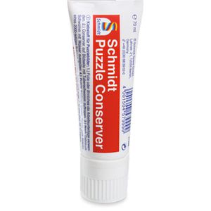 Schmidt-Spiele Puzzlekleber 57999, 70 ml, Flüssigkleber, transparent, für ca. 2000 Teile