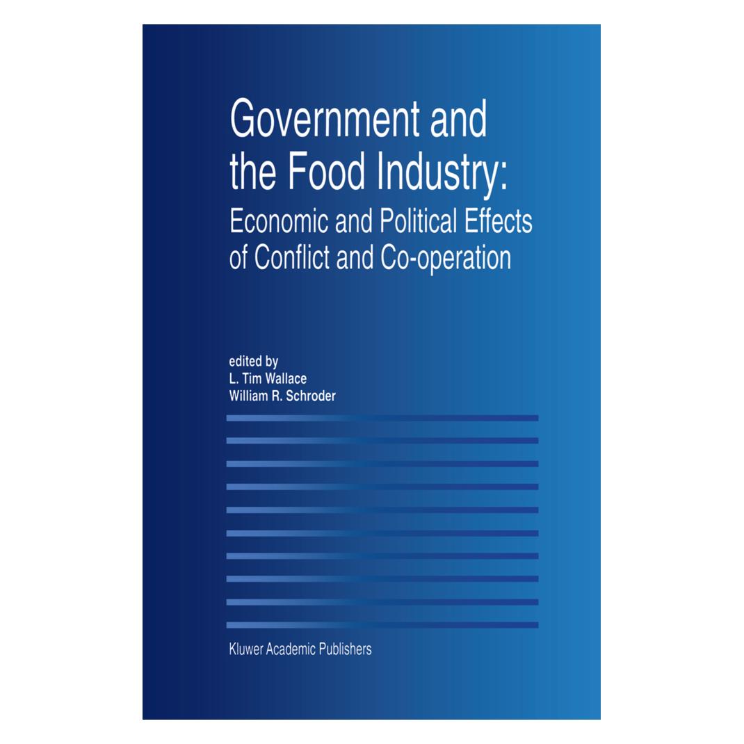 Springer Government and the Food Industry: Economic and Political Effects of Conflict and Co-Operation (Englisch, Softcover) (55533279)