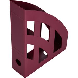 Helit Stehsammler H2661025, the green bridge, A4, Plastik, rot