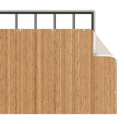 BALKON SICHTSCHUTZ Bambus 100/100 cm
