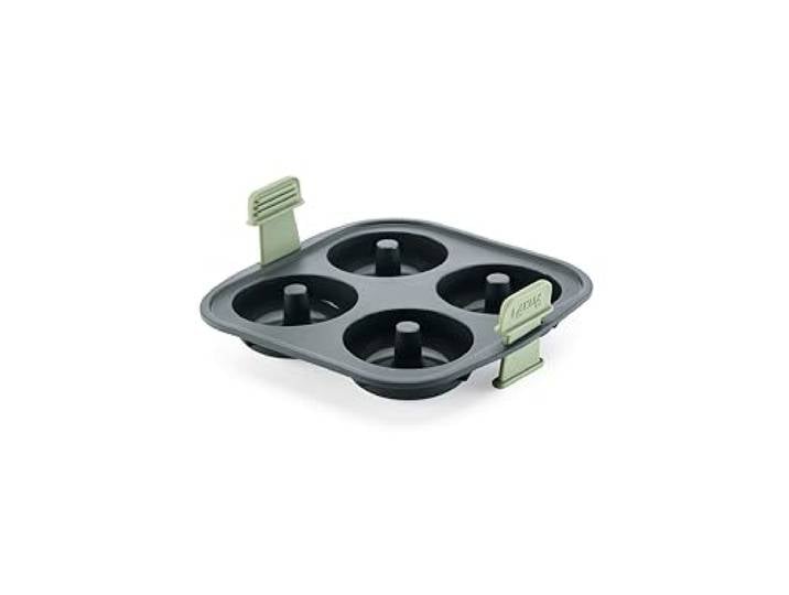 Lékué Moule à donuts de silicone pour friteuse à air\, 4 unités