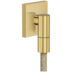 Axor, Duscharmatur + Badewannenarmatur, Wall outlet Fine Raccord mural carré, 36738950, 36738950