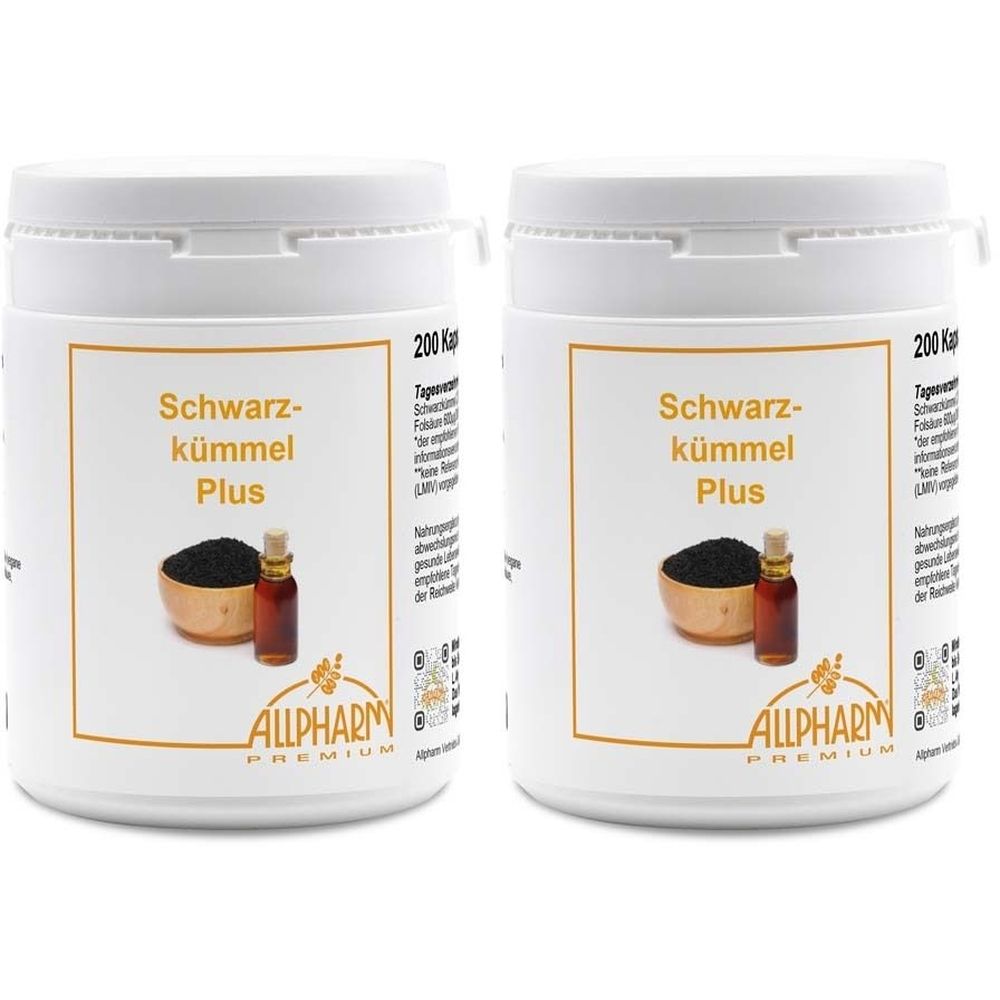 Schwarzkümmelöl plus 5 Kapseln 2x 2x200 St