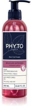 Phyto Intense Curls Anti-Frizz Curls Gel gel de fixação para cabelos ondulados e encaracolados 250 ml. Intense Curls Anti-Frizz Curls Gel