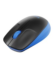 Logitech M190 Full-size wireless mouse BLUE Maus Blau (910-005907)