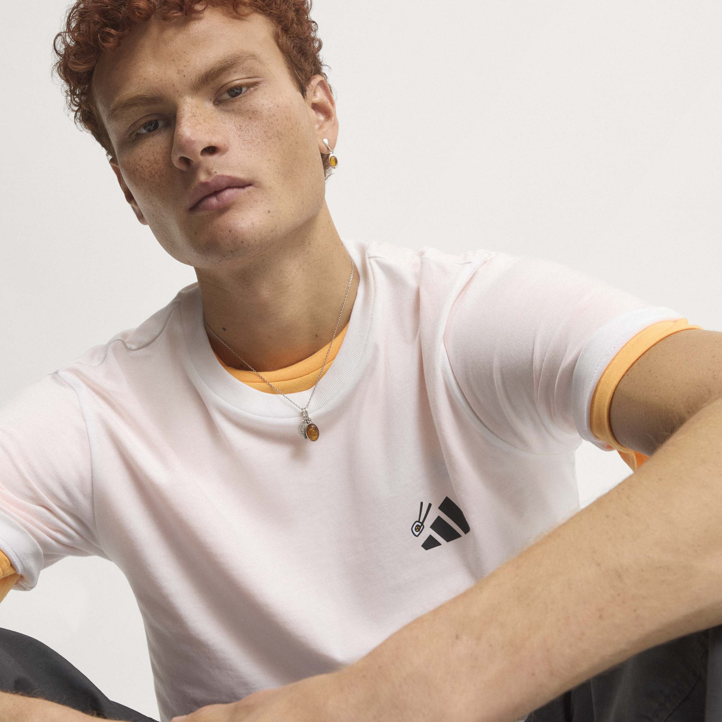 T-Shirt ADIDAS SPORTSWEAR "SUSHI GRAFIK", Herren, Gr. XL, weiß, Obermaterial: 100% Baumwolle, Shirts T-Shirt, aus Baumwolle, für Erwachsene, mit Basic-Design