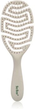 So Eco Flexi Curve Detangling Brush escova oval para fácil penteado de cabelo 1 un.. Flexi Curve Detangling Brush