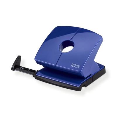 Novus Bürolocher B 220, bis 20 Blatt blau, mit Anschlagschiene