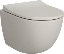 VITRA 7747B420-0075 Tiefspüler-Wand-WC Sento VitrA Flush
