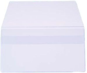 Busta porta mascherina trasparente PVC riutilizzabile 21x11cm Personalizzate o neutre