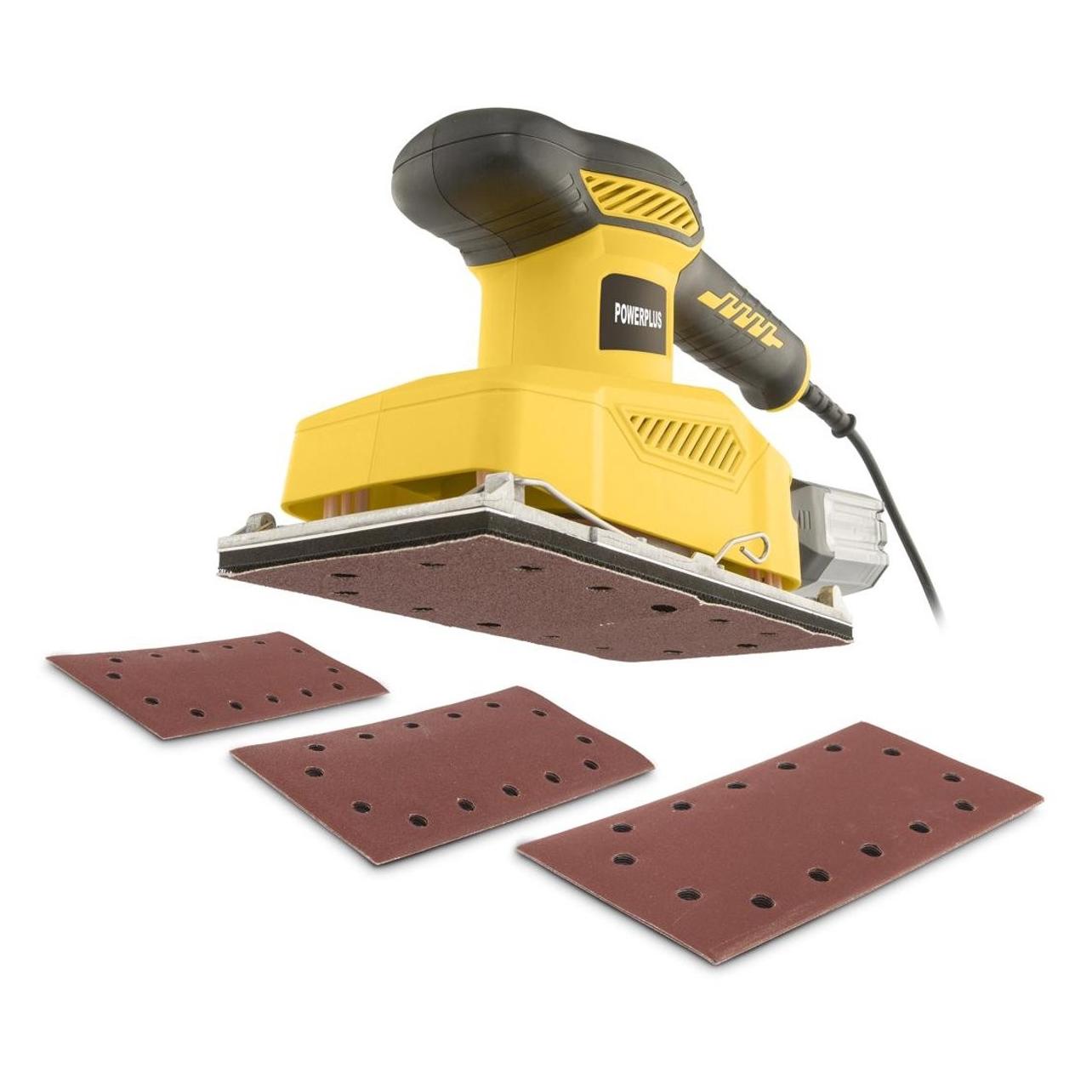 Powerplus Elektrischer Exzenterschleifer (Exzenterschleifer) (POWX04410)