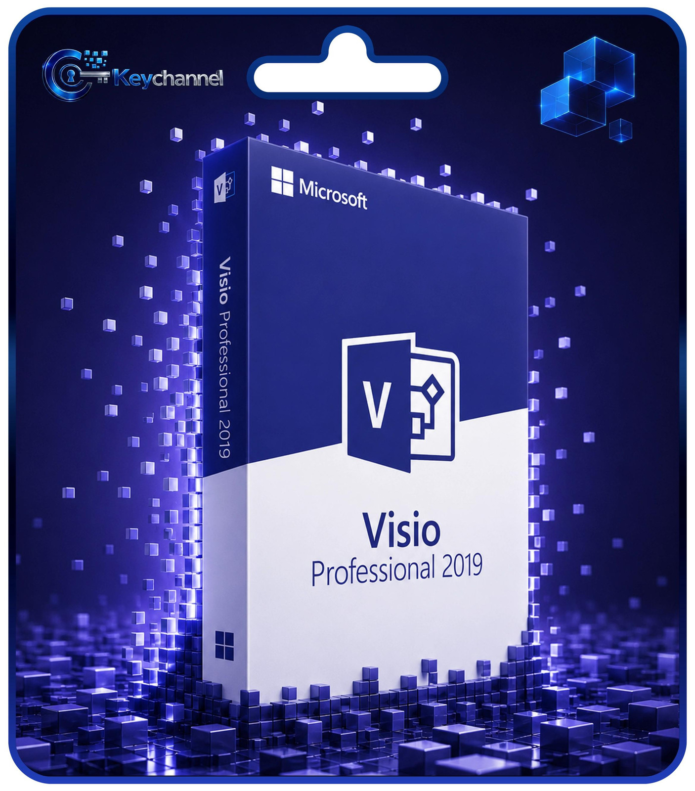 Microsoft Visio 2019 Professional volledige versie permanente licentie