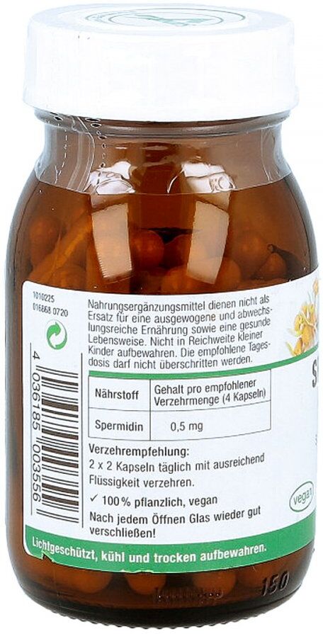 Spermidin Spirucell Kapseln 90stk