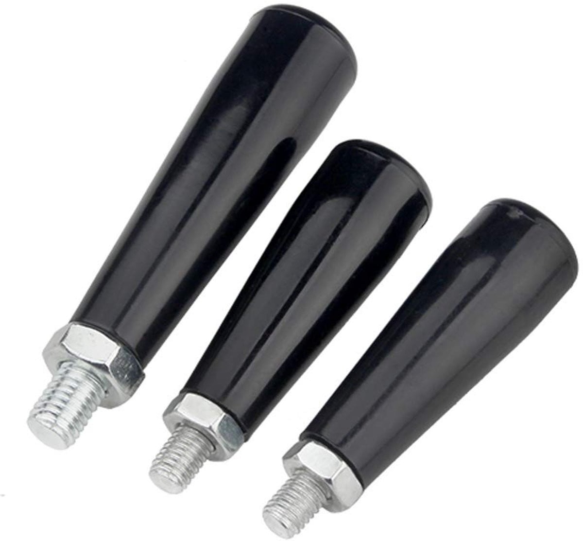 Solidchoice - Set van 3 bakelieten draaibare handgrepen M8 x 60mm