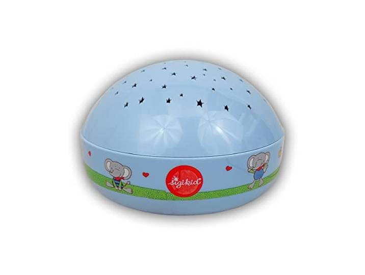 Niermann Standby 80063 Nachtlicht Lolo Lombardo Projektor, Plastik, blau, 12 x 12 x 7.5 cm