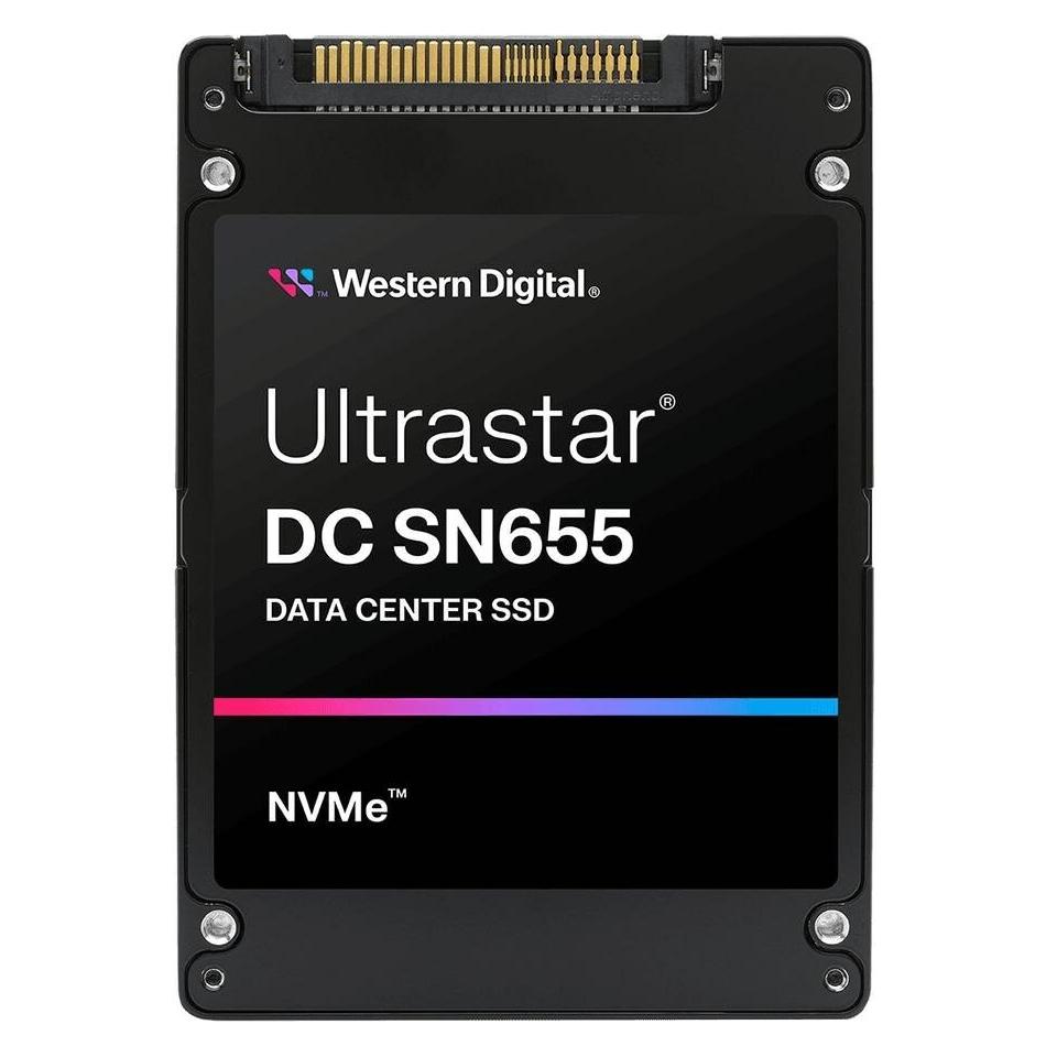 WD ULTRASTAR DC SN655 U.3 3.84TB PCIE (3840 GB, 2.5") (0TS2458)