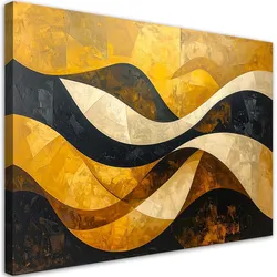 LEINWANDBILD 3D und geometrisch 100x70cm