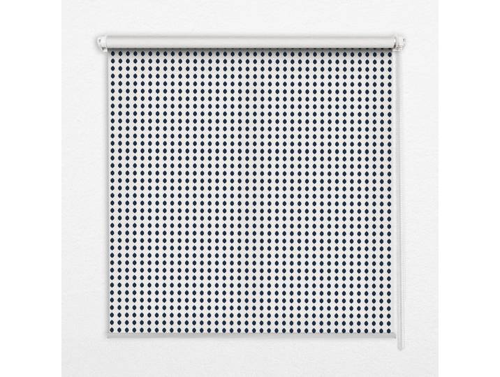 INNENROLLO - Fensterrollo - Rollo - 60x40 cm - Schwarze Ovale