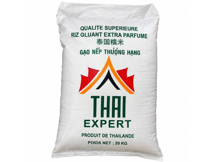 THAI EXPERT Riz gluant extra fumé - 20 kg