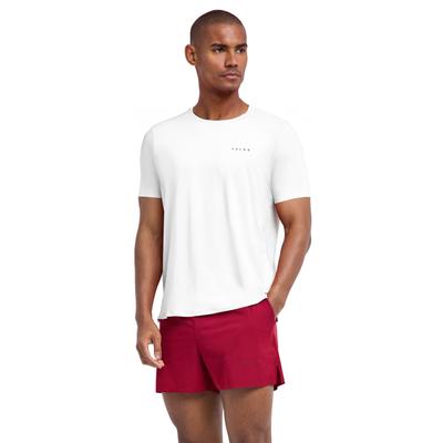 T-Shirt FALKE "FALKE T-Shirt", Herren, Gr. M, weiß (weiß (2000)), Shirts T-Shirt
