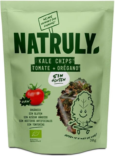 Natruly Kale Chips Tomate + Orégano 30g