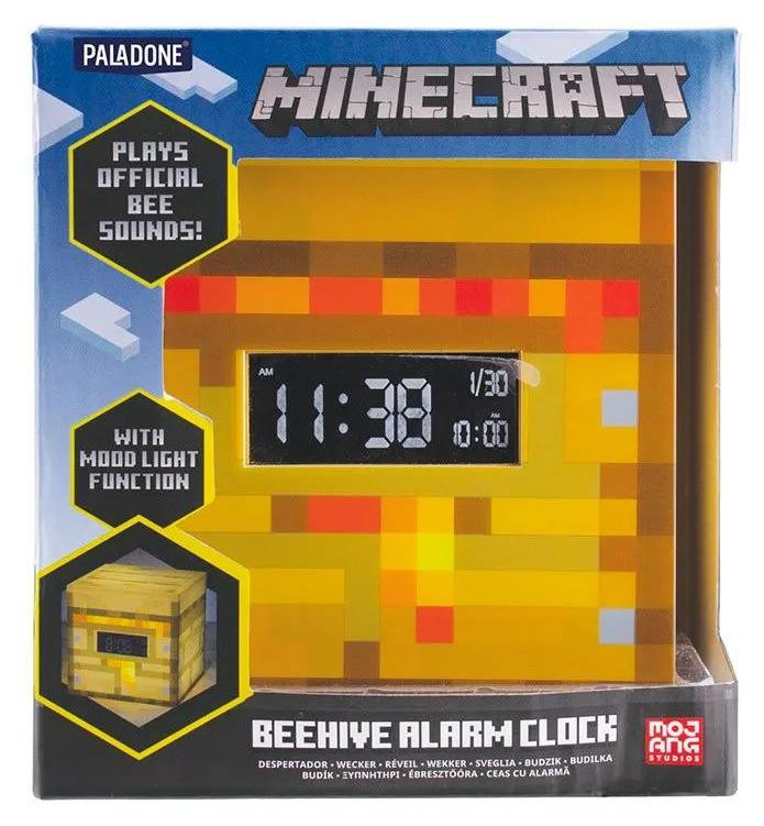 Minecraft wekker met bijtjes