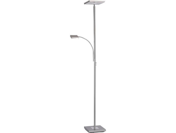Leuchten Direkt LED Stehleuchte Hans stahl eckig 190 x 57,5 cm dimmbar