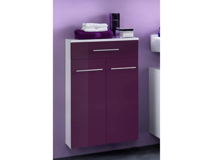 Meuble bas 50cm Mauve/Violet brillant