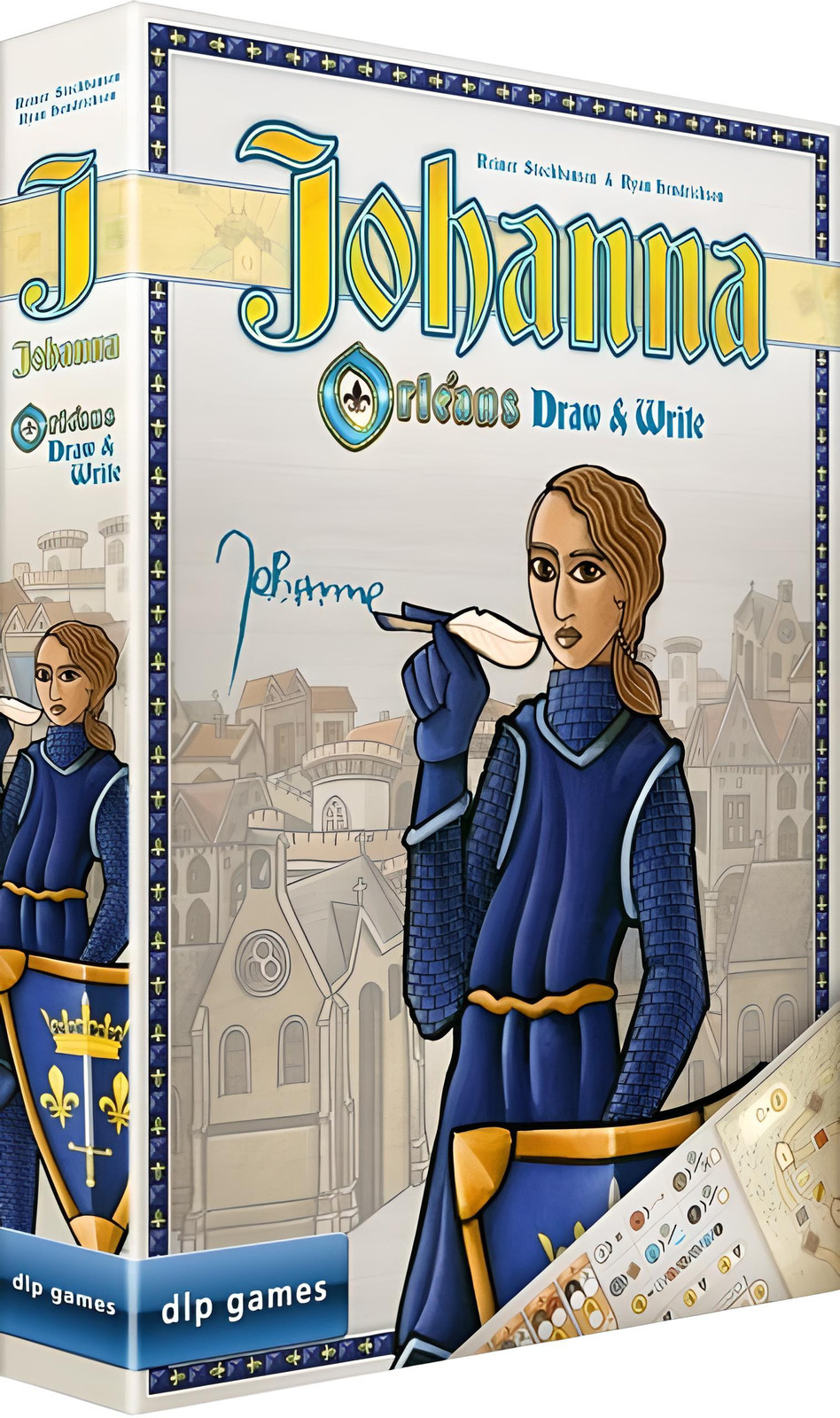 dlp-Games Johanna - Orleans: Teken en schrijf (Duitse versie)