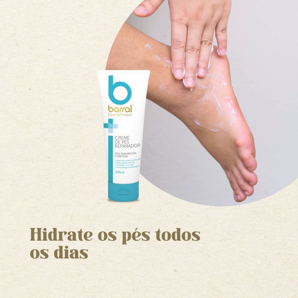 Barral Crema reparadora para pies Dermaprotect