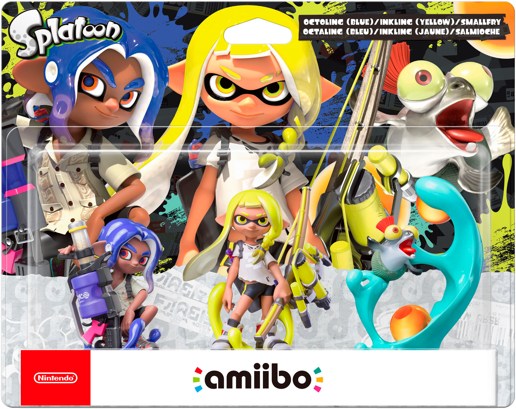 Nintendo SWITCH Spielfigur "amiibo Splatoon 3 3-in-1", bunt, Spielfiguren, Spielfigur