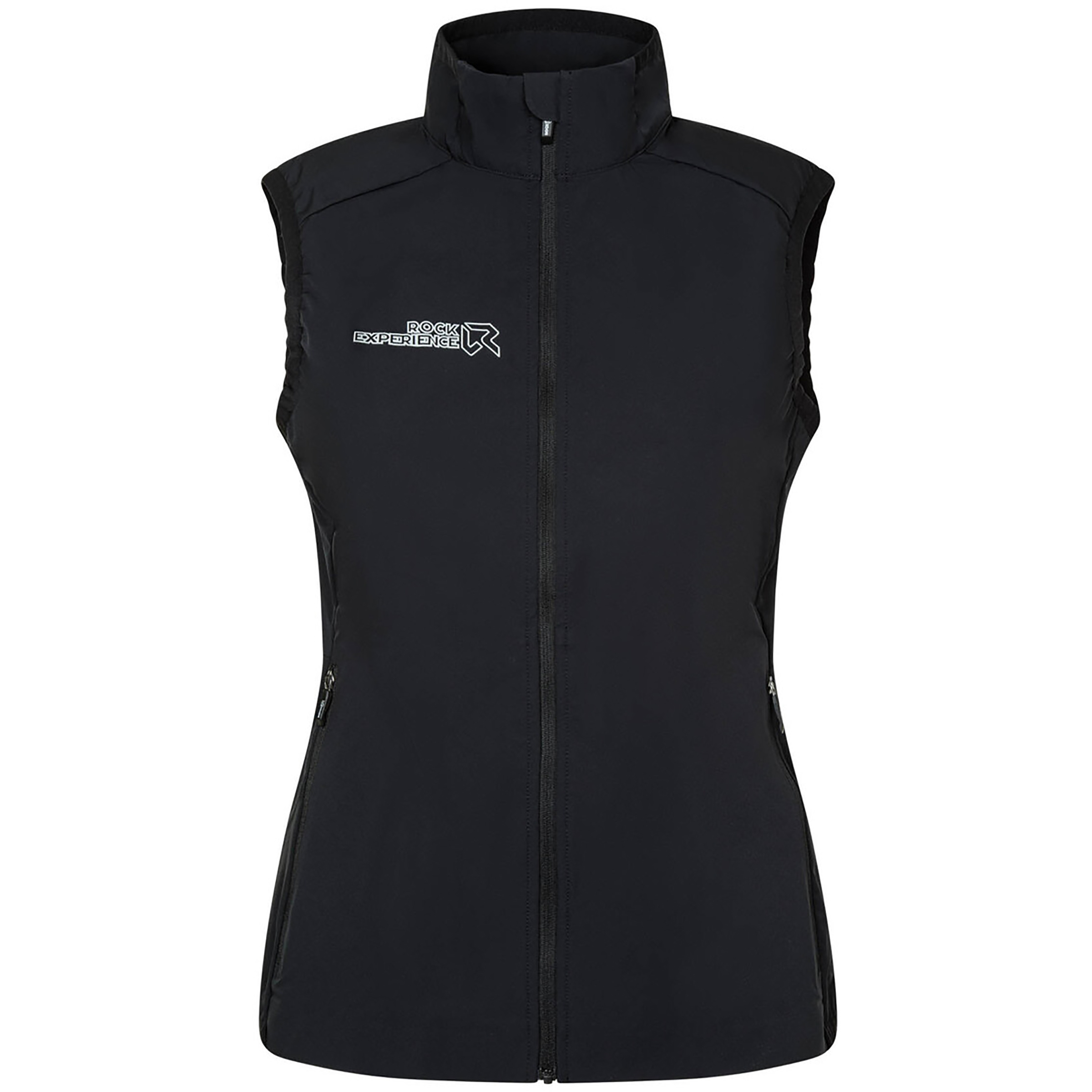 Rock Experience Inuit Softshell Weste Damen Softshellwesten schwarz Größe XL Camping Winddicht Wasserabweisend