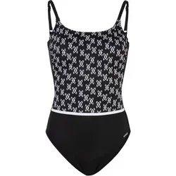 FIREFLY Damen Badeanzug Amira, Größe 40B in Schwarz Schwarz