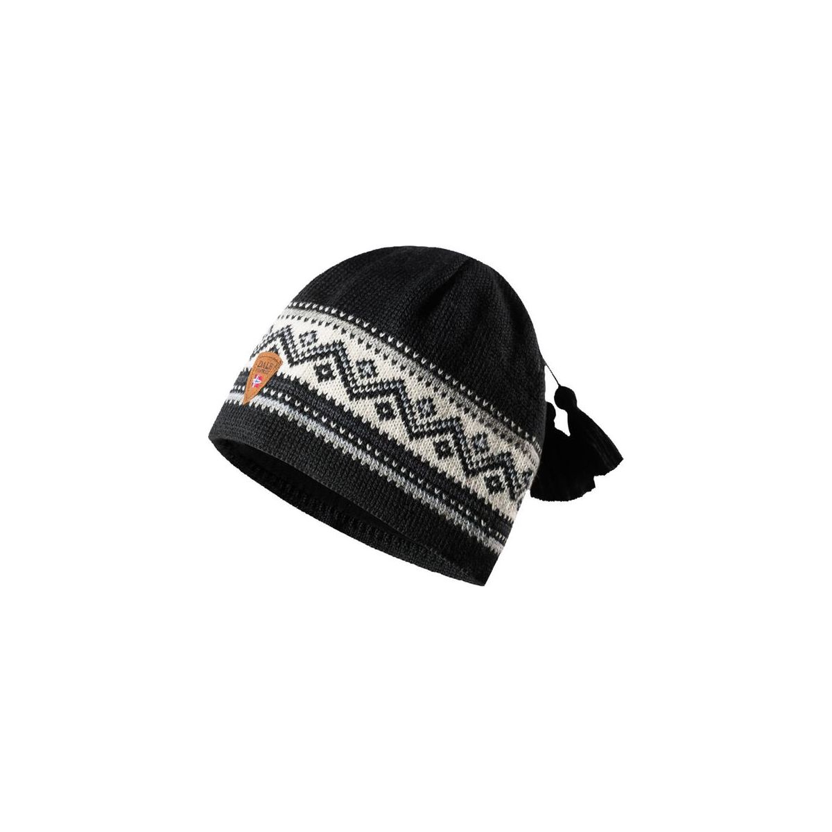 Dale of Norway Vail Hat black white grey sand (F) One size 40331-F-One size
