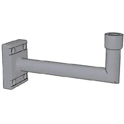 Somfy Befestigungswinkel 1860320