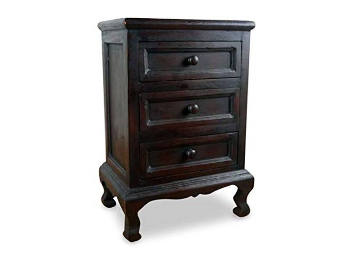 livasia Massivholzkommode Nachtkommode Schmuck - Kosmetikschrank asiatische Kommode (Nr.50)