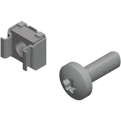 Schneider Electric, Muttern + Unterlegscheiben, Spacial SM-Käfigmuttern, M6, NSYCN9M625