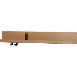Folded Wandregal 96 x 13 cm orangefarben